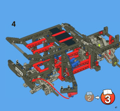 LEGO 8081 instructions page 47 – build guide