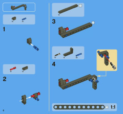 LEGO 8081 instructions page 6 – build guide