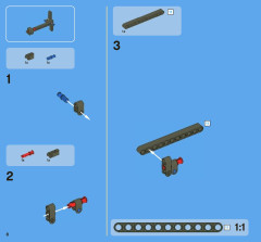 LEGO 8081 instructions page 8 – build guide