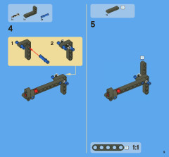 LEGO 8081 instructions page 9 – build guide