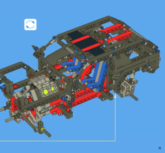 LEGO 8081 instructions page 15 – build guide