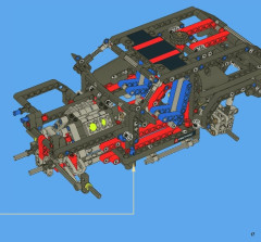 LEGO 8081 instructions page 17 – build guide