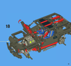 LEGO 8081 instructions page 33 – build guide