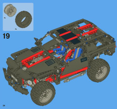 LEGO 8081 instructions page 34 – build guide