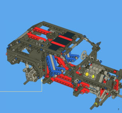 LEGO 8081 instructions page 7 – build guide