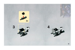 LEGO 8084 instructions page 13 – build guide