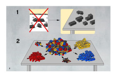 LEGO 8084 instructions page 2 – build guide