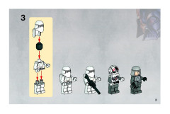 LEGO 8084 instructions page 3 – build guide