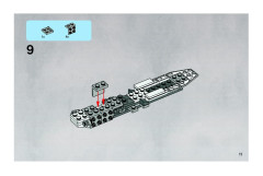 LEGO 8085 instructions page 11 – build guide