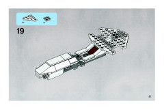 LEGO 8085 instructions page 21 – build guide