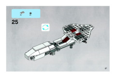 LEGO 8085 instructions page 27 – build guide