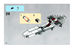 LEGO 8085 instructions page 28 – build guide