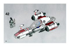 LEGO 8085 instructions page 50 – build guide