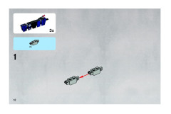 LEGO 8086 instructions page 12 – build guide