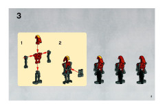 LEGO 8086 instructions page 3 – build guide