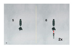 LEGO 8086 instructions page 42 – build guide