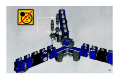 LEGO 8086 instructions page 43 – build guide