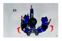LEGO 8086 instructions page 45 – build guide