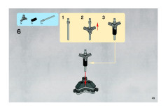 LEGO 8086 instructions page 49 – build guide