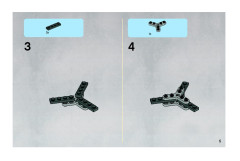 LEGO 8086 instructions page 5 – build guide