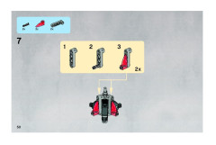 LEGO 8086 instructions page 50 – build guide