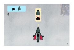 LEGO 8086 instructions page 51 – build guide