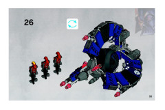 LEGO 8086 instructions page 55 – build guide