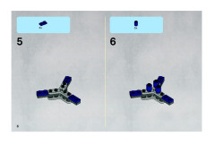 LEGO 8086 instructions page 6 – build guide