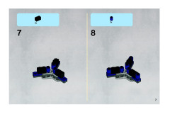 LEGO 8086 instructions page 7 – build guide
