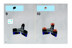 LEGO 8086 instructions page 8 – build guide