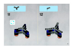 LEGO 8086 instructions page 9 – build guide