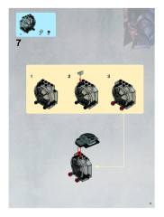 LEGO 8087 instructions page 17 – build guide