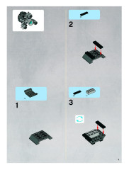 LEGO 8087 instructions page 5 – build guide