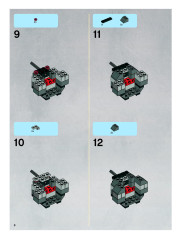 LEGO 8087 instructions page 8 – build guide
