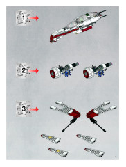 LEGO 8088 instructions page 3 – build guide