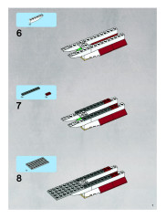 LEGO 8088 instructions page 7 – build guide
