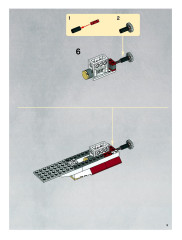 LEGO 8088 instructions page 9 – build guide
