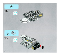 LEGO 8089 instructions page 10 – build guide