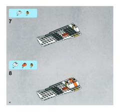 LEGO 8089 instructions page 18 – build guide
