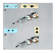 LEGO 8089 instructions page 20 – build guide