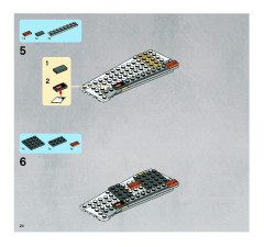 LEGO 8089 instructions page 24 – build guide