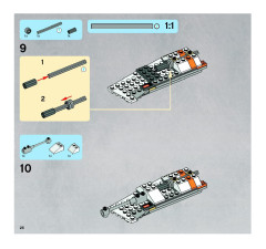 LEGO 8089 instructions page 26 – build guide