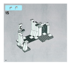 LEGO 8089 instructions page 42 – build guide