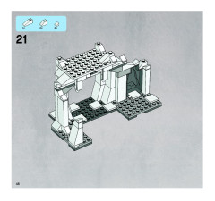 LEGO 8089 instructions page 48 – build guide