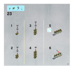 LEGO 8089 instructions page 51 – build guide