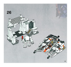 LEGO 8089 instructions page 55 – build guide