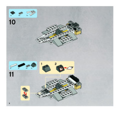LEGO 8089 instructions page 8 – build guide