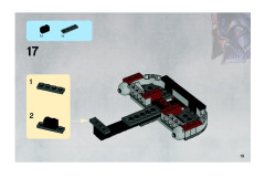 LEGO 8091 instructions page 19 – build guide