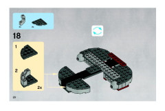 LEGO 8091 instructions page 20 – build guide