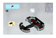 LEGO 8091 instructions page 21 – build guide